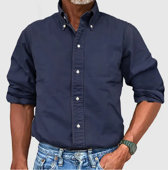 Levoire | Veste Sans Manches À Boutons Roulés Loose Bleu foncé