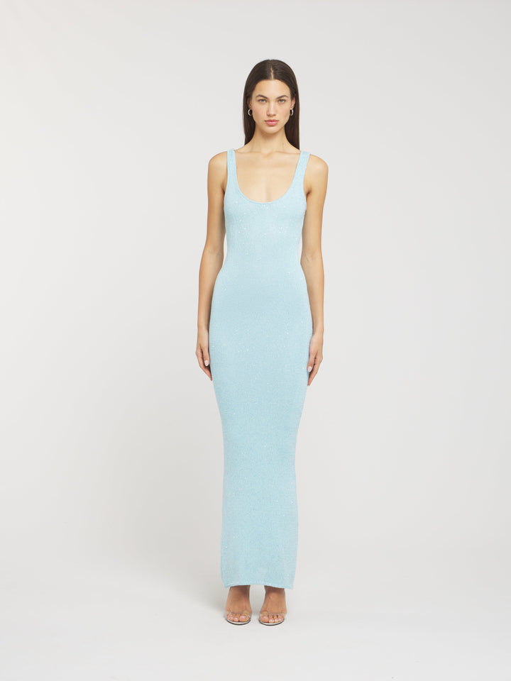 Levoire | Robe De Soirée Longue Luxe Baia Bleue
