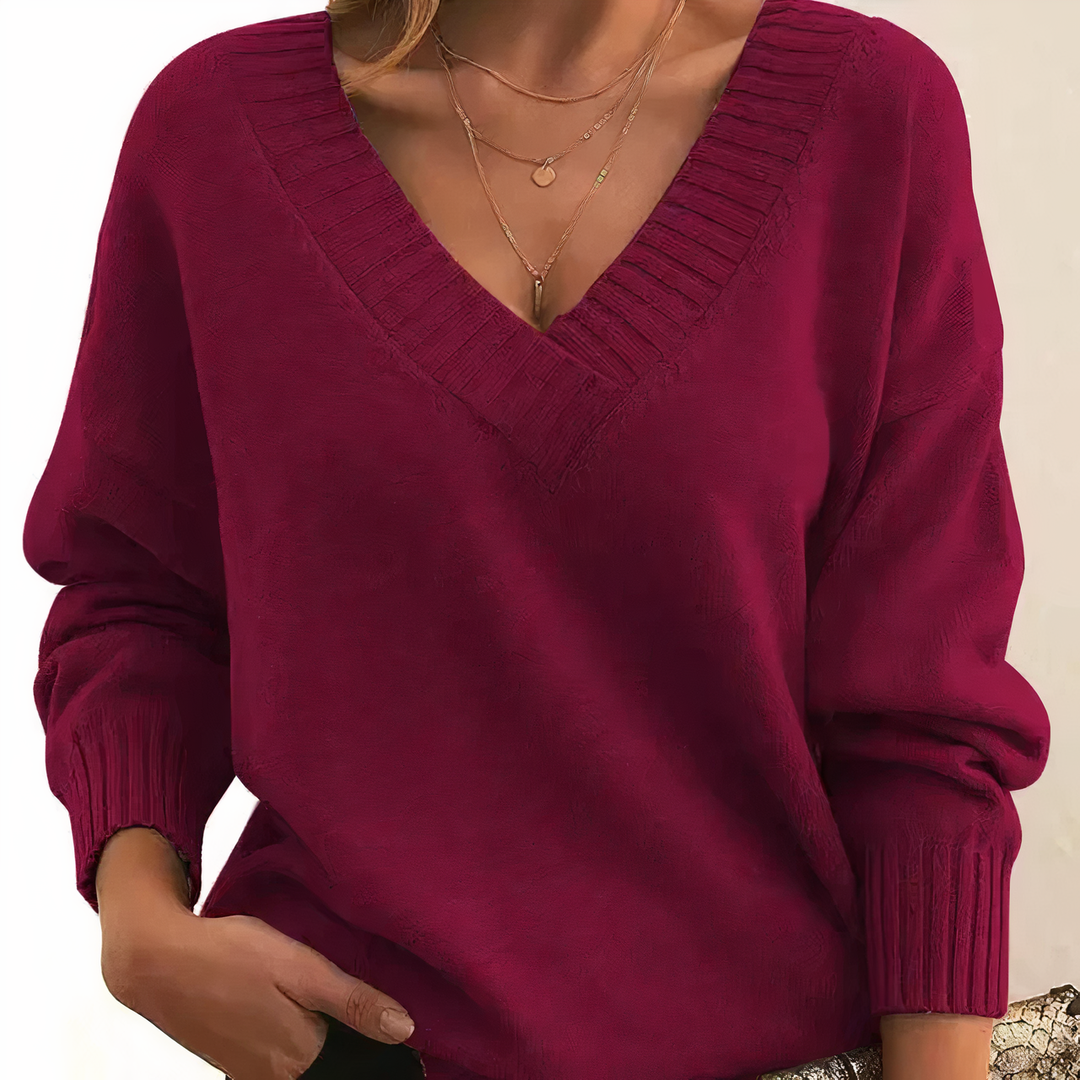 Levoire | Pull En Cachemire Luxueux Rot