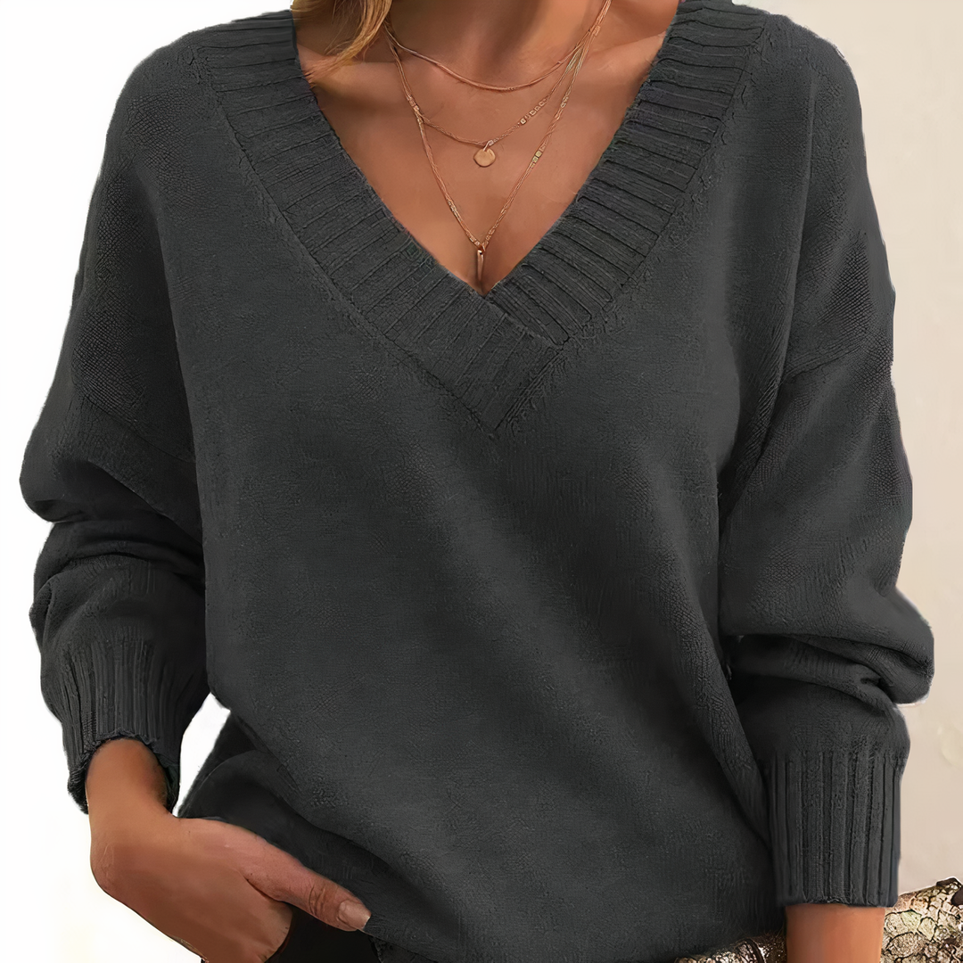 Levoire | Pull En Cachemire Luxueux Gris foncé