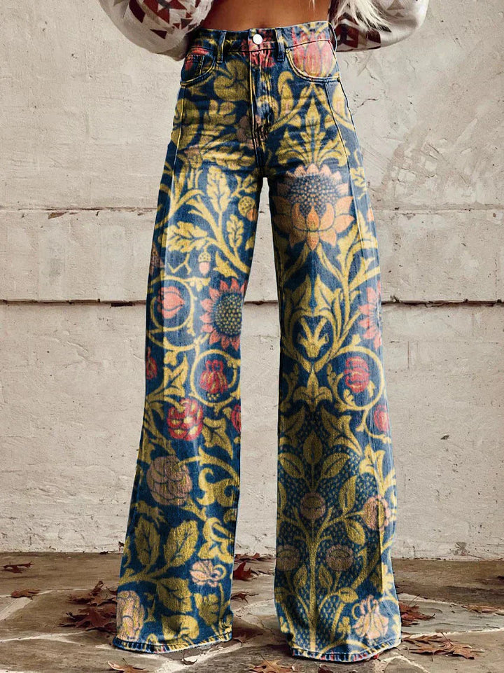 Levoire | Pantalon Ample Coloré Pour Femme Bleu foncé