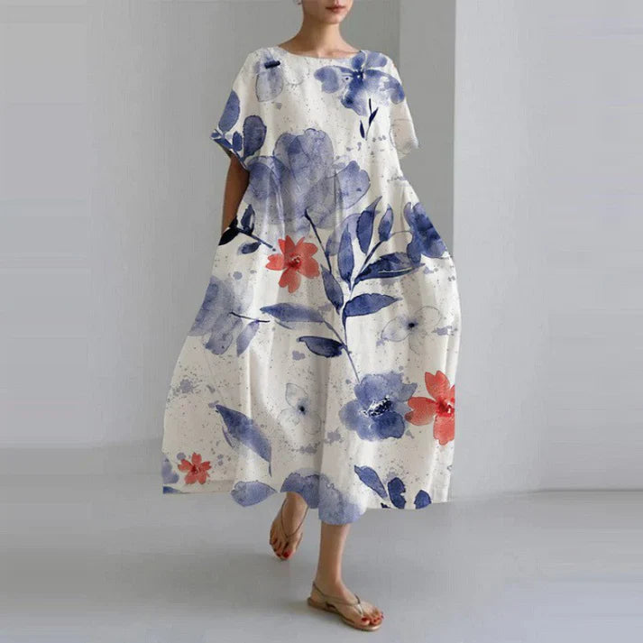 Levoire | Lörpö robe à encolure ronde Blanc