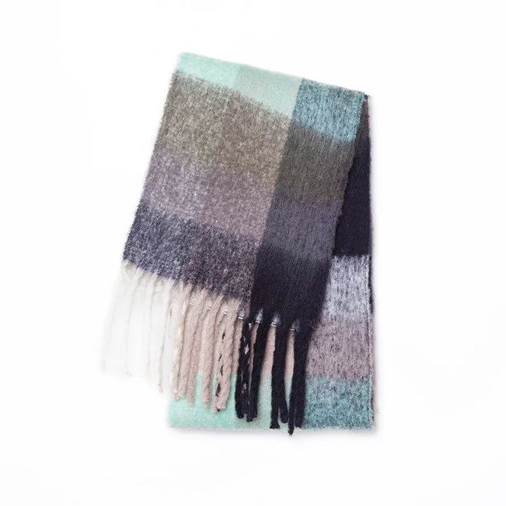 Levoire | Écharpe De Luxe En Cachemire Pour Femme Avec Franges