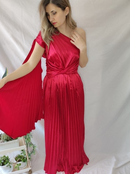 Levoire | Satinpuddings Plissé Lyskostakk Robes Longues