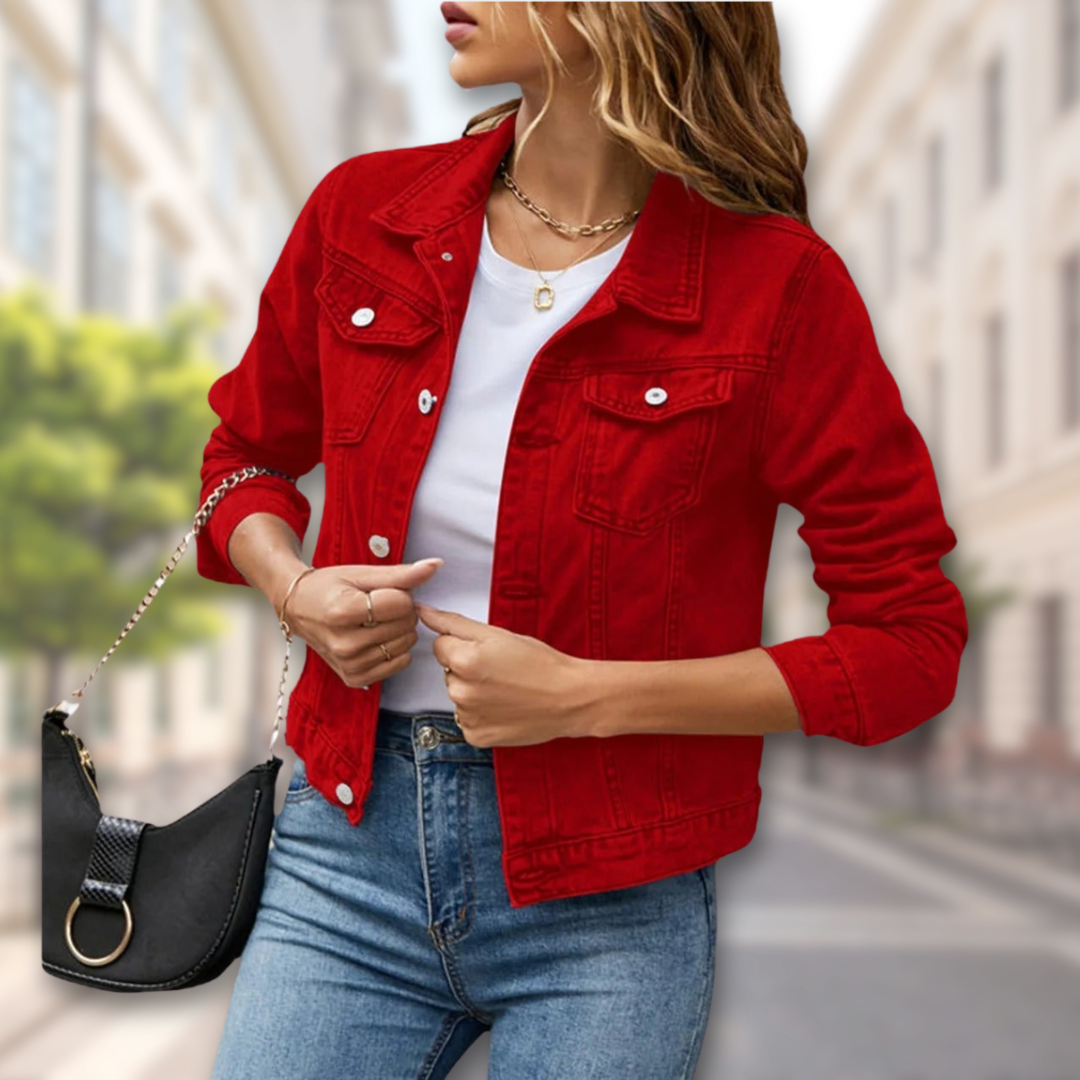 Levoire | Veste En Denim Réversible À Manches Longues Rot