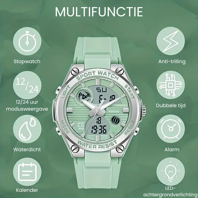 Levoire | Montre Intelligente Unisexe Tracker De Fitness Multifonctionnel
