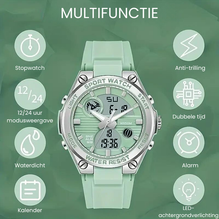 Levoire | Montre Intelligente Unisexe Tracker De Fitness Multifonctionnel