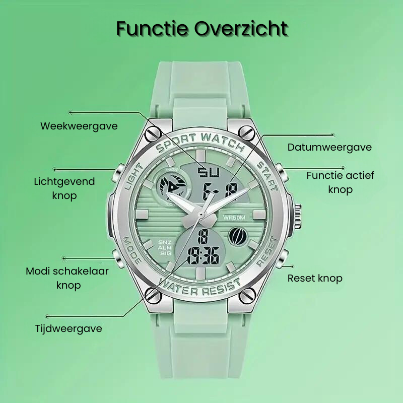 Levoire | Montre Intelligente Unisexe Tracker De Fitness Multifonctionnel