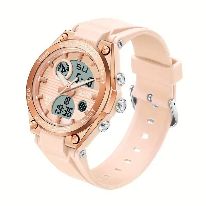 Levoire | Montre Intelligente Unisexe Tracker De Fitness Multifonctionnel Rose