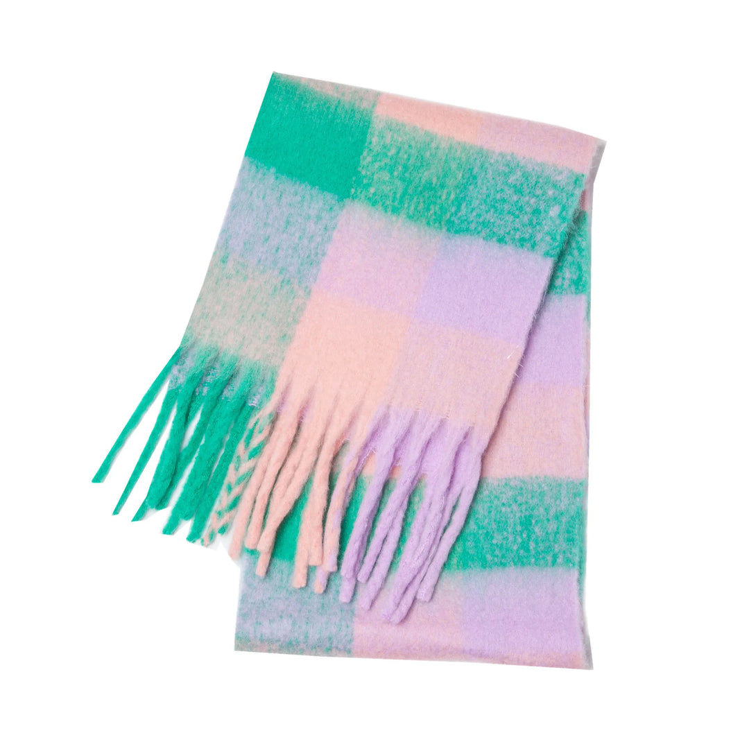 Levoire | Écharpe De Luxe En Cachemire Pour Femme Avec Franges