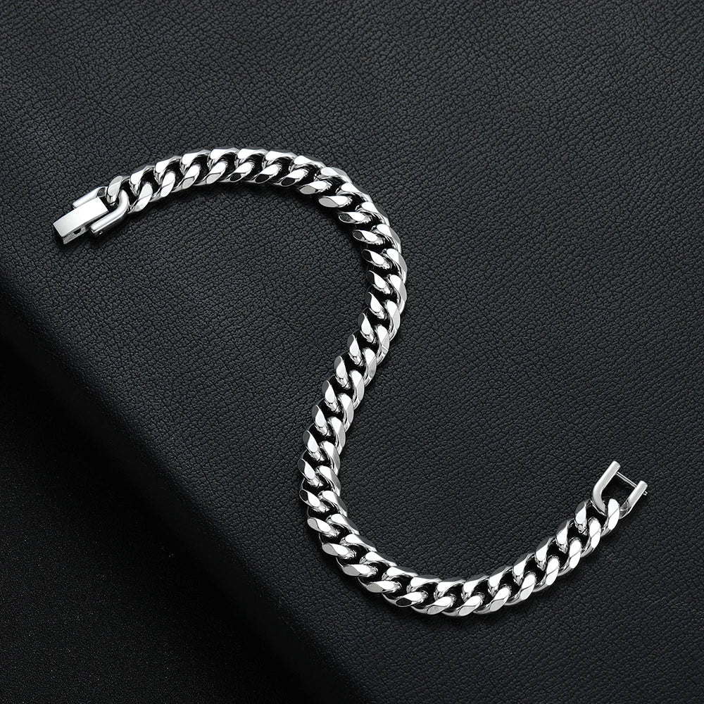 Levoire | Bracelet Cuban En Acier