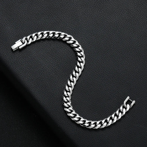 Levoire | Bracelet Cuban En Acier