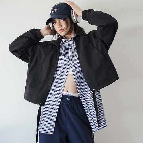 Levoire | Veste Courte Élégante Avec Cordon À La Taille