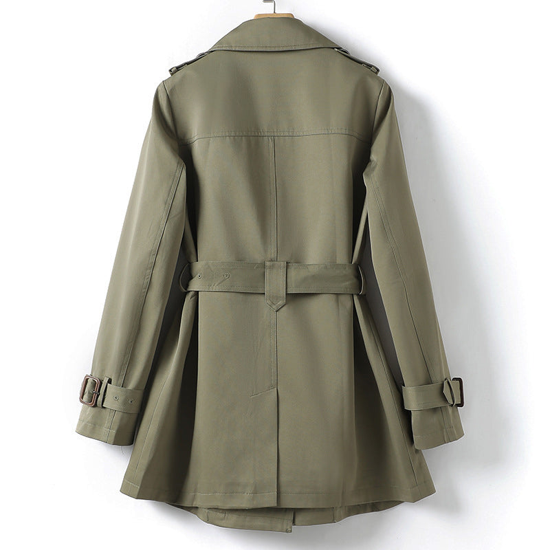 Levoire | Trench-Coat Avec Col Et Ceinture Pour Femmes