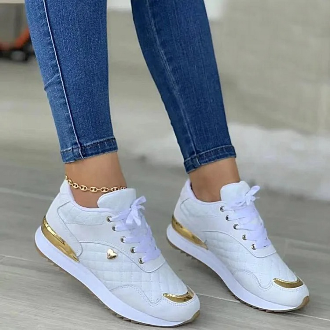 Levoire | Chaussures Pour Femmes En Cuir Confortables Et Respirantes Blanc