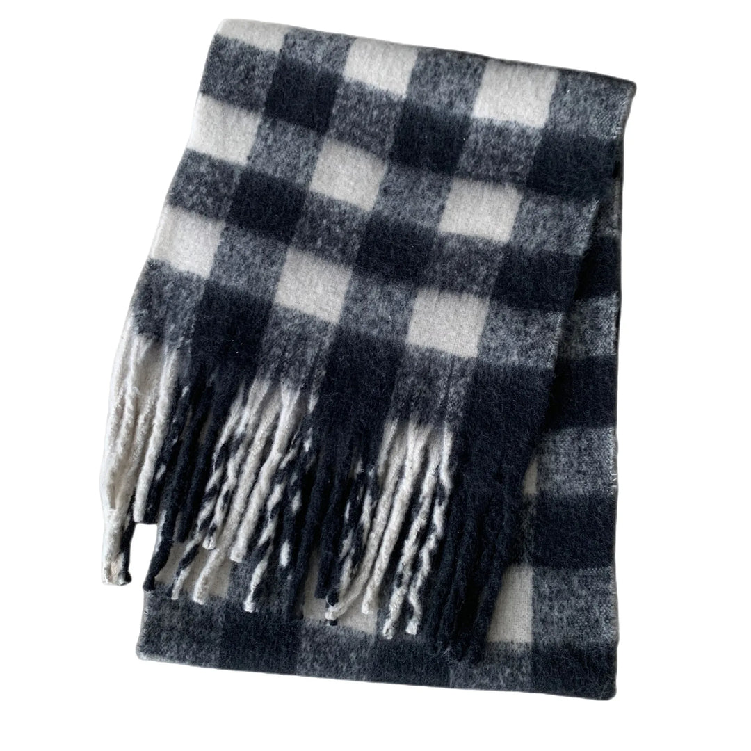Levoire | Écharpe De Luxe En Cachemire Pour Femme Avec Franges
