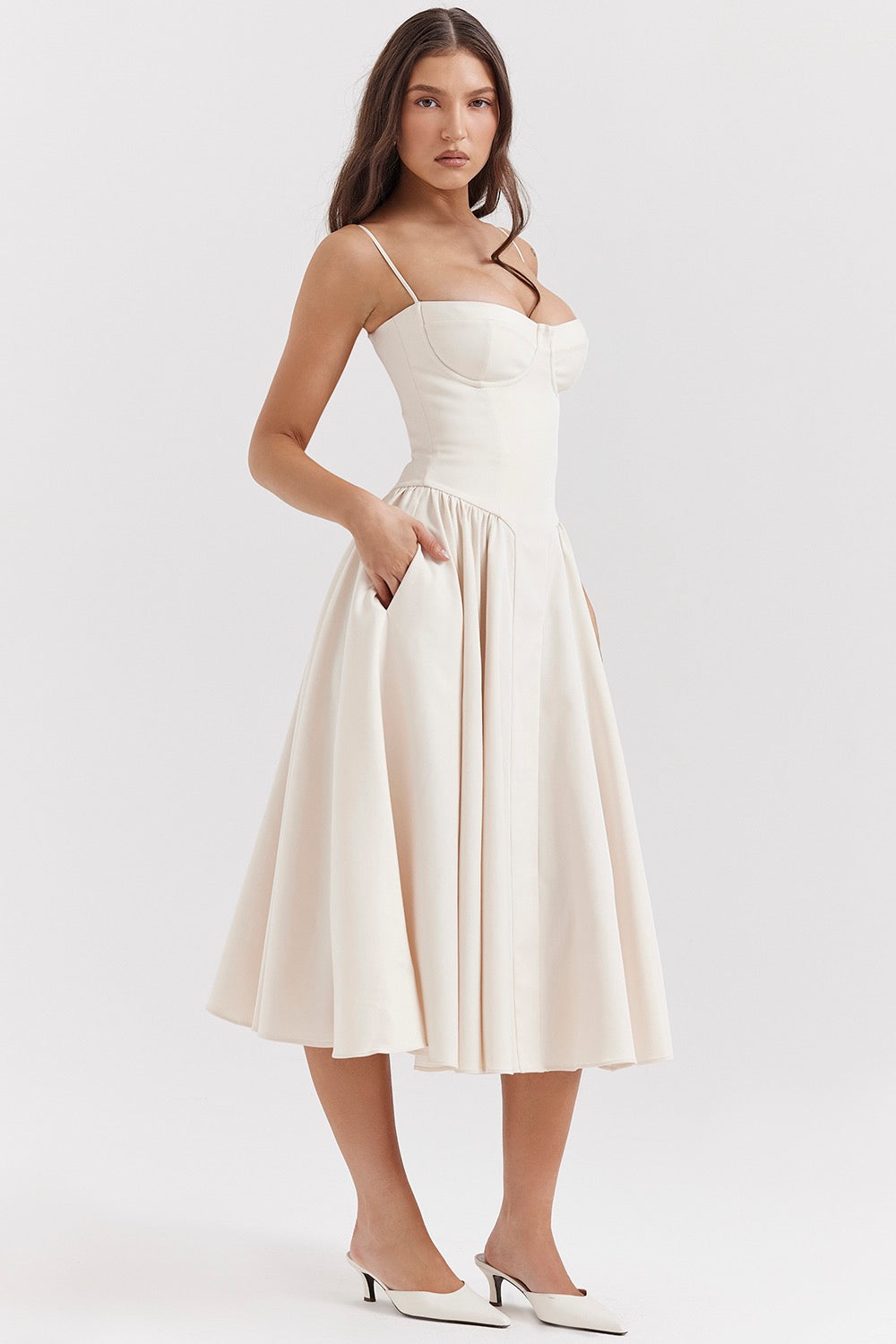 Levoire | Robe Corset BeigeHell