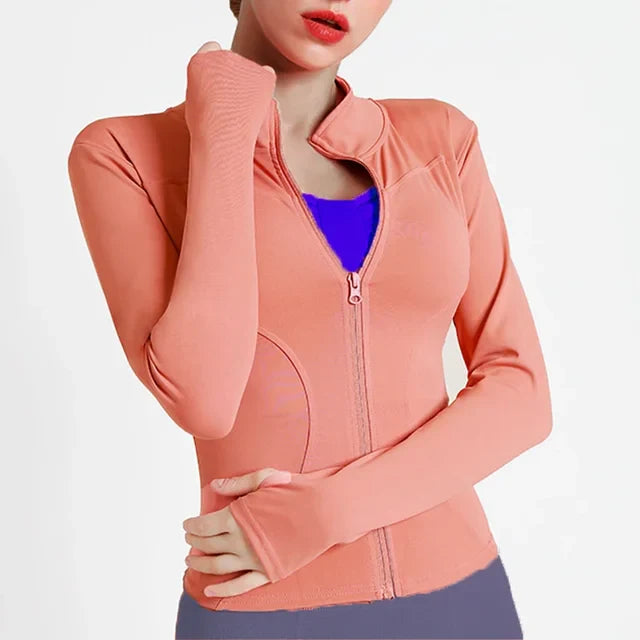 Levoire | Veste de course sportive Orange vif