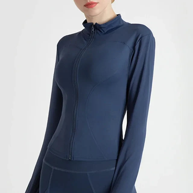 Levoire | Veste de course sportive Bleu foncé