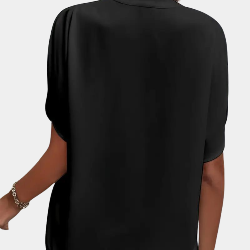 Levoire | Élégante Blouse À Décolleté En V