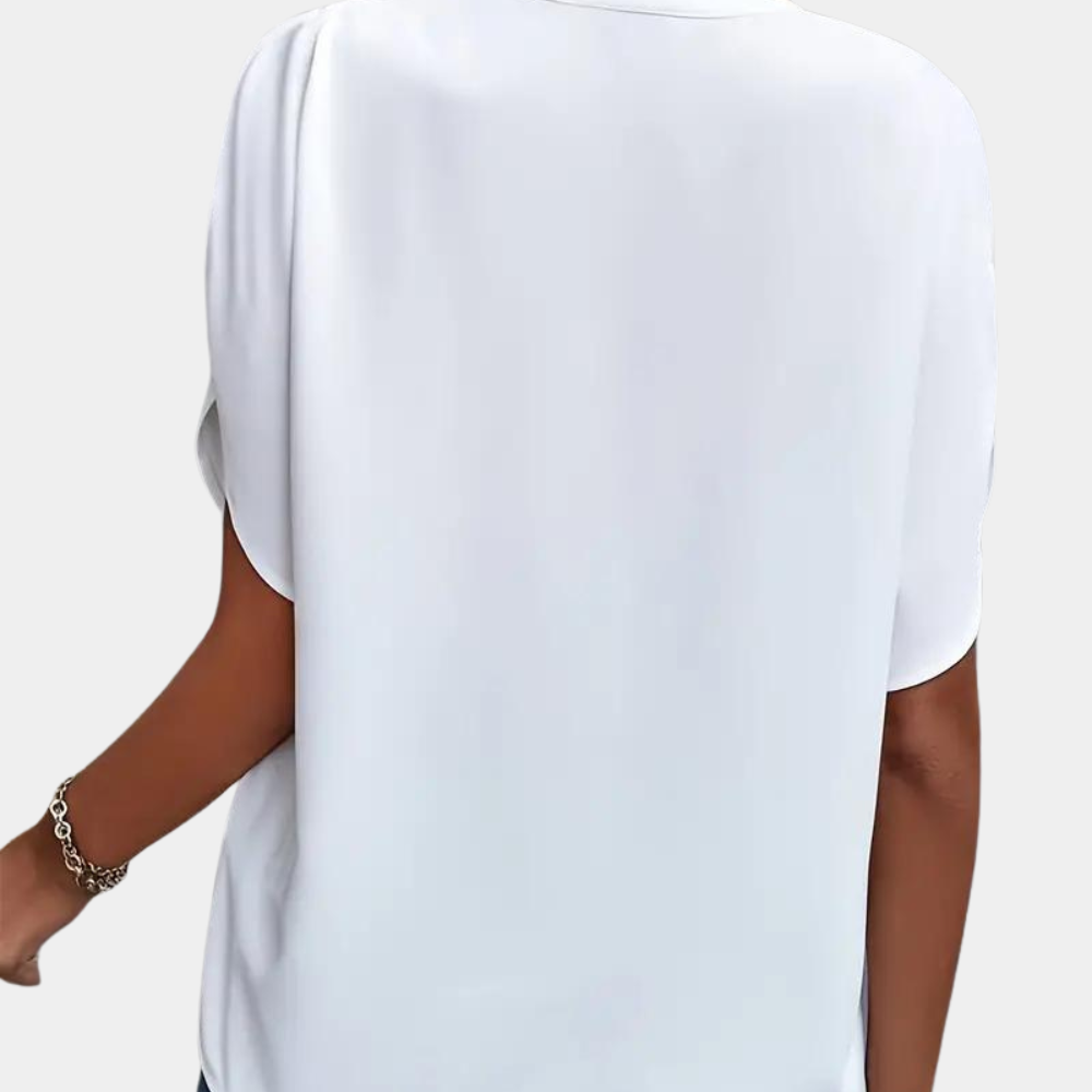Levoire | Élégante Blouse À Décolleté En V