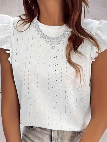 Levoire | Chemise De Loisirs À Volants Pour Femmes