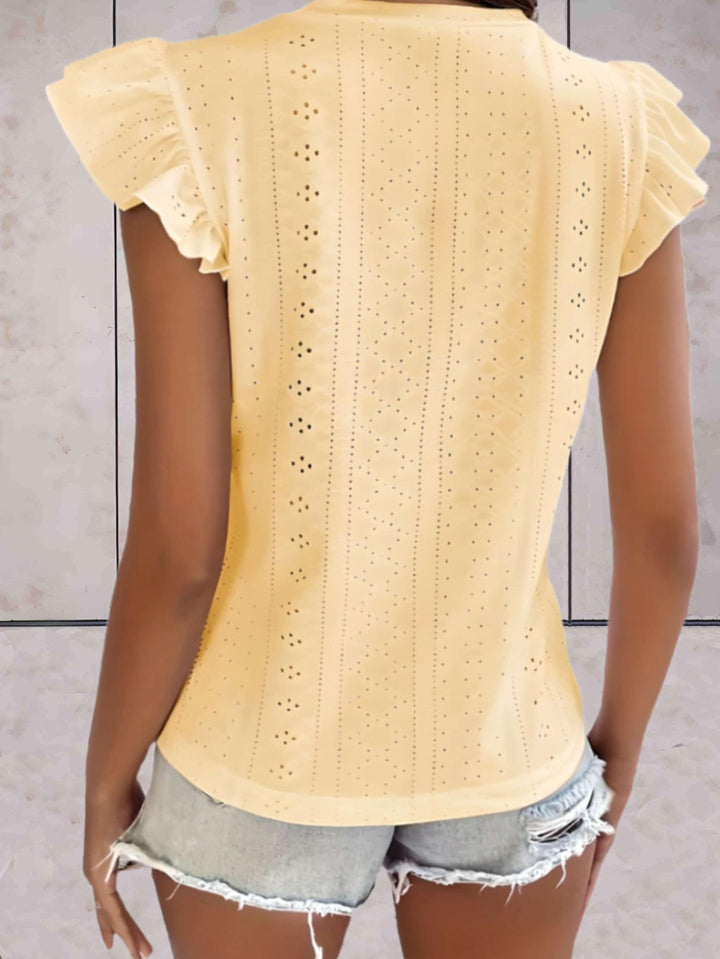 Levoire | Chemise De Loisirs À Volants Pour Femmes