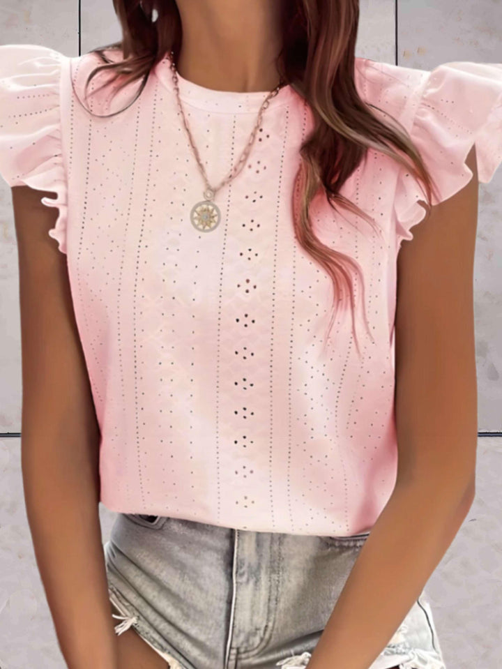 Levoire | Chemise De Loisirs À Volants Pour Femmes