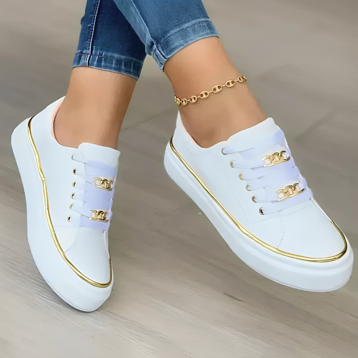 Levoire | Baskets Tendance Confortables Blanc (Quasi épuisé)