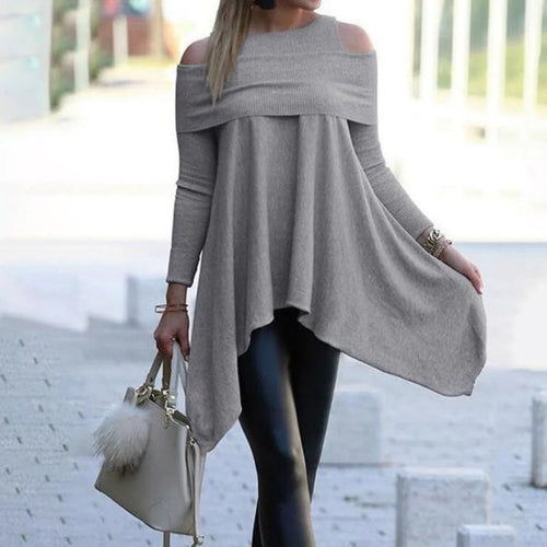 Levoire | Élégante Tunique Off Shoulder Pour Dames