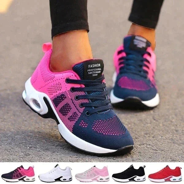 Levoire | Chaussures De Randonnée Orthopédiques Pour Femmes Bleu marine Rose