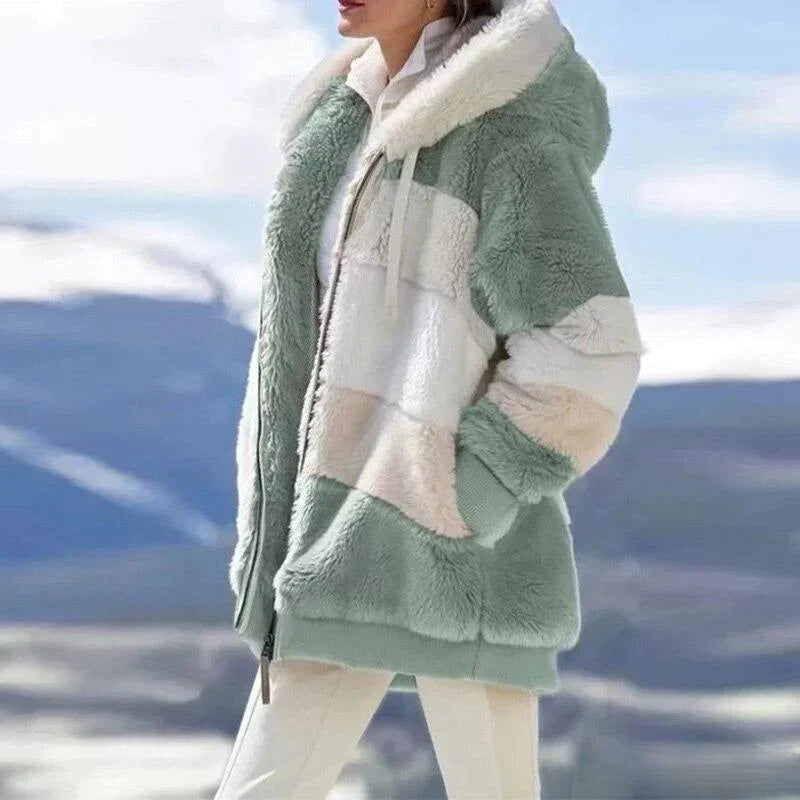 Levoire | Veste Douillette Pour Femmes Gris Boréal