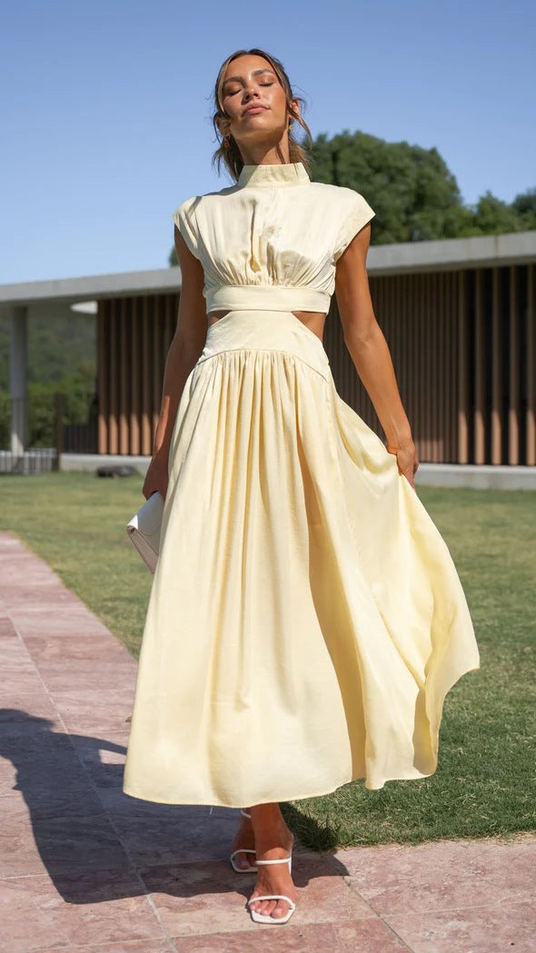 Levoire | Robe Maxi Élégante Haute Robe Maxi Pour Toutes Les Occasions
