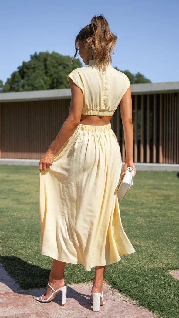 Levoire | Robe Maxi Élégante Haute Robe Maxi Pour Toutes Les Occasions