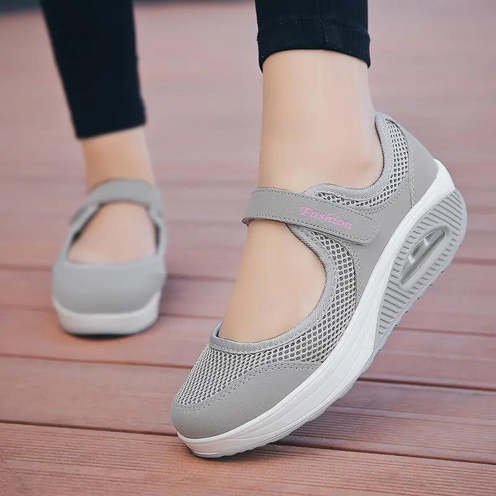 Levoire | Chaussures Orthopédiques Chaussures De Randonnée En Mesh Pour Femmes Gris