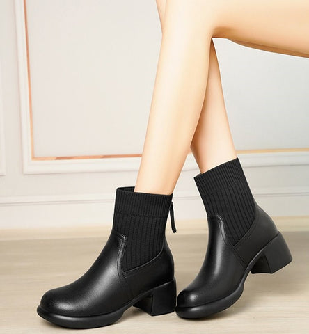 Levoire | Stretch-Souliers À Talons Hauts Noir