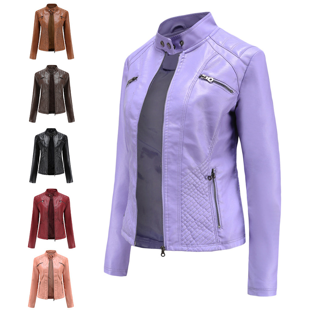 Levoire - Veste en cuir stylée