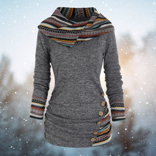 Levoire | Sweat À Capuche Tribal