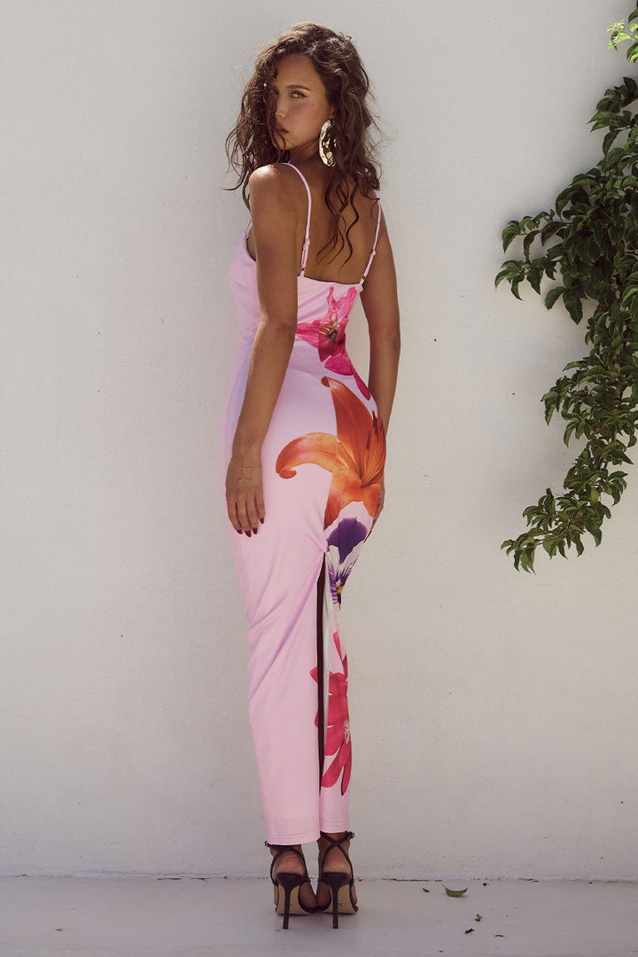 Levoire | Robe Ajustée Avec Motif Floral