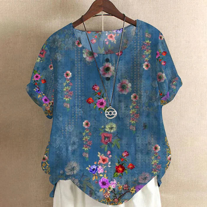 Levoire | Blouse En Mer De Fleurs
