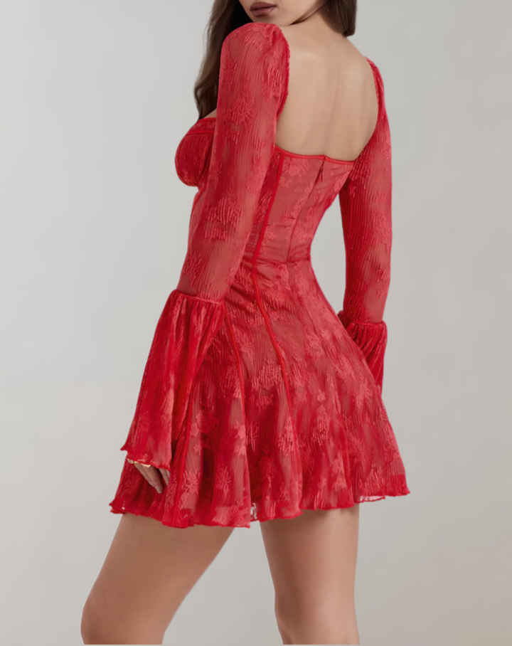 Levoire | Robe Femme Avec Une Ambiance En Dentelle