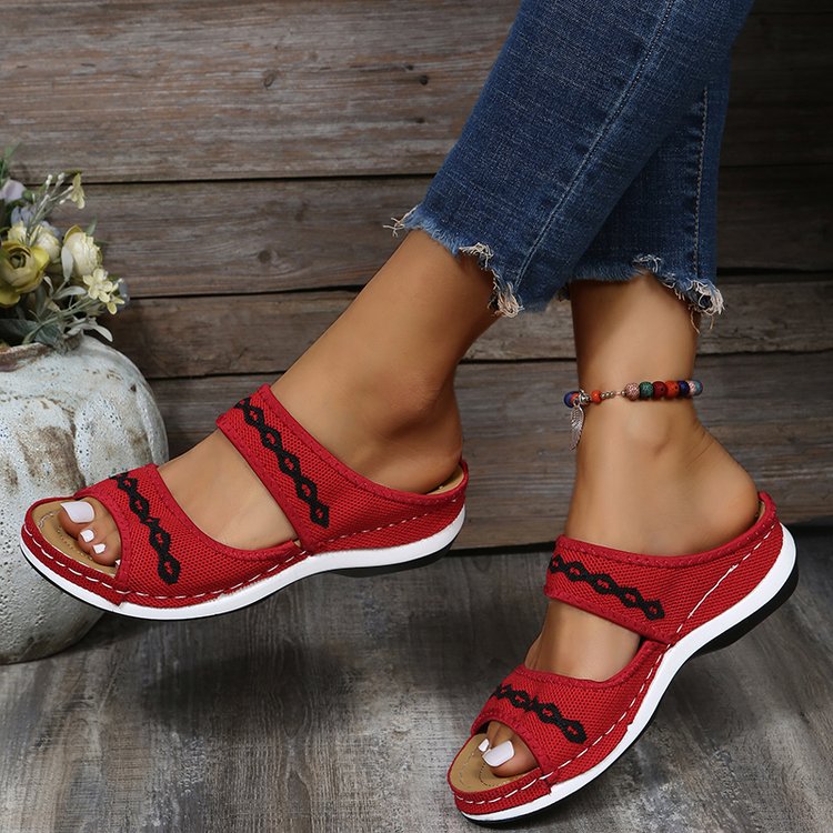Levoire | Chaussures De Maison Confortables Pour Un Usage Quotidien Rot