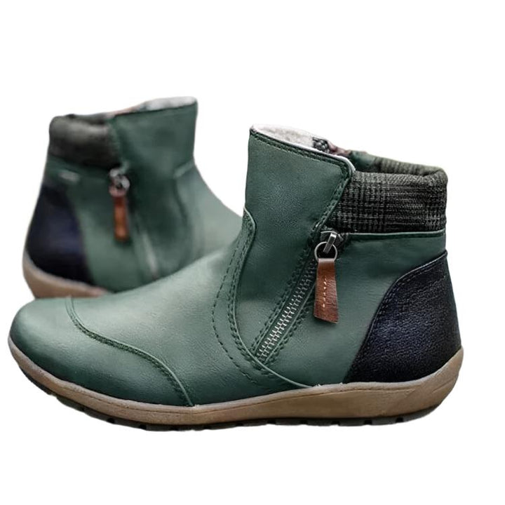 Levoire | Antidérapants À La Cheville Bottes Imperméables Vert