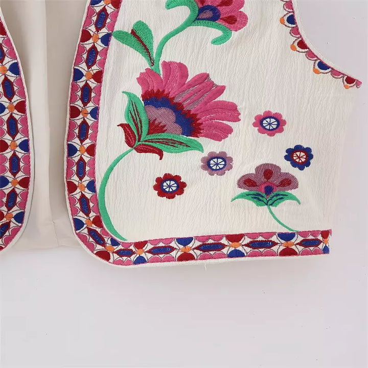 Levoire | Gilet fleuri