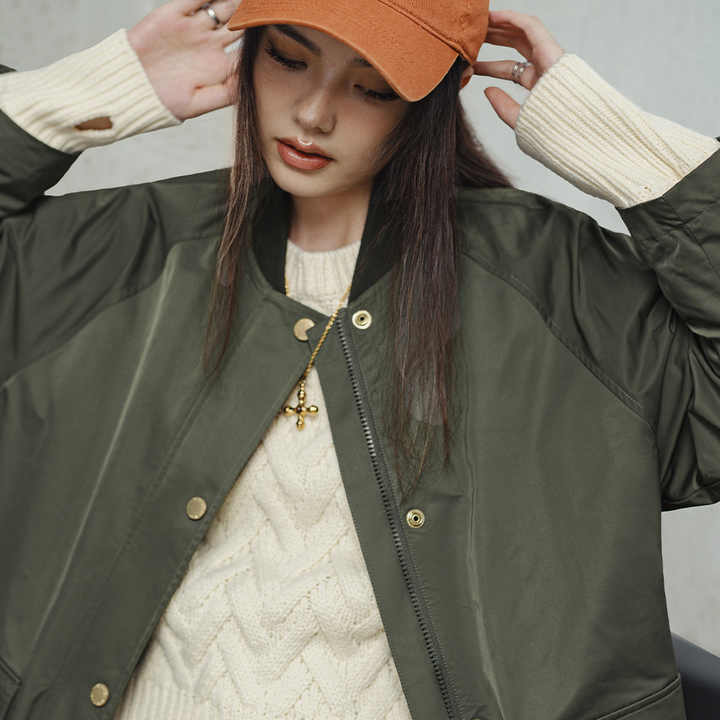 Levoire | Grande Taille Veste Coupe-Vent Au Style Utilitaire
