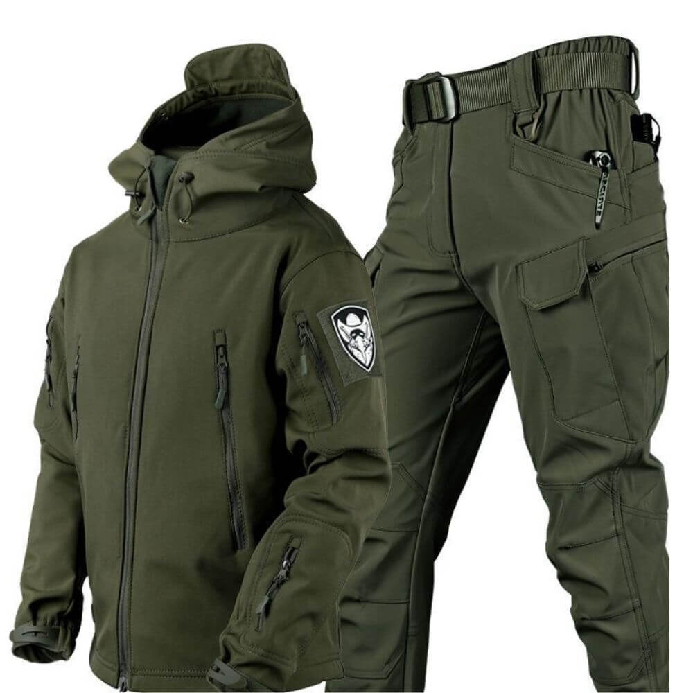 Levoire | Veste Et Pantalon Coupe-Vent Vert
