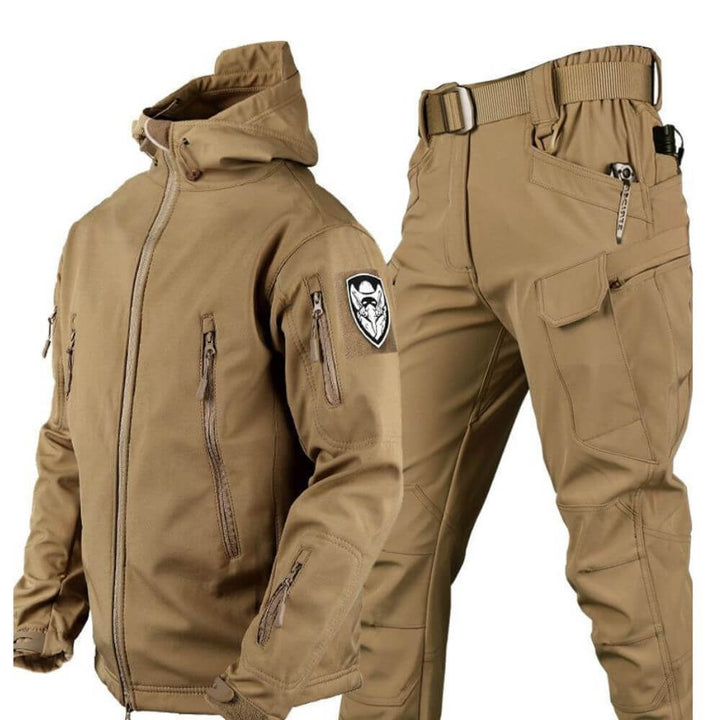 Levoire | Veste Et Pantalon Coupe-Vent Kaki