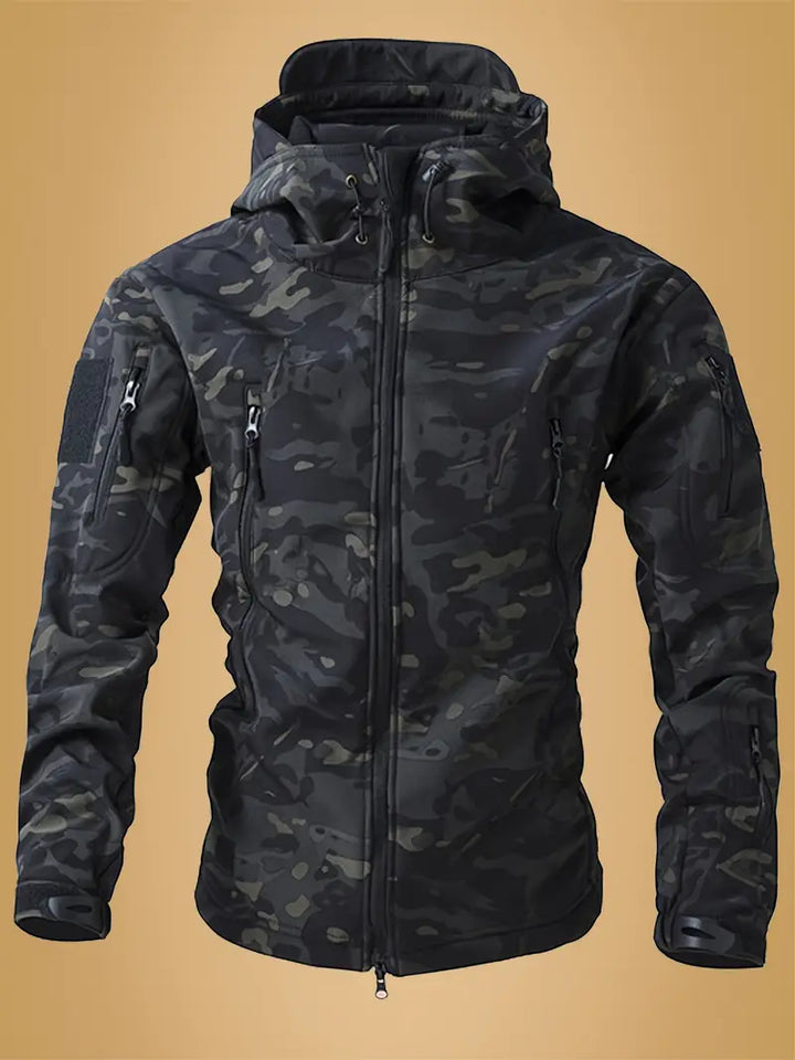 Levoire | Pull Militaire À Col Montant Gris