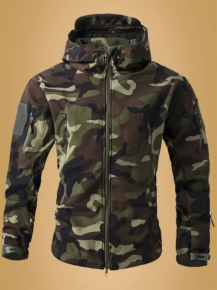 Levoire | Pull Militaire À Col Montant Marron