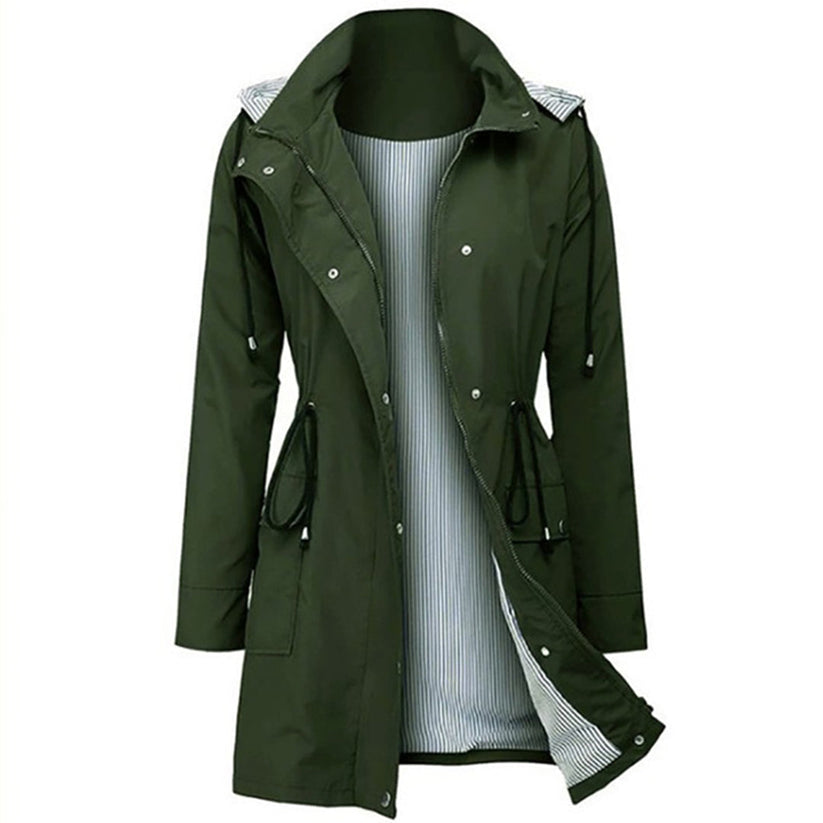 Levoire | Veste Coupe-Vent Vert armée